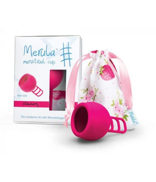 Merula - Copo Menstrual OS Strawberry
