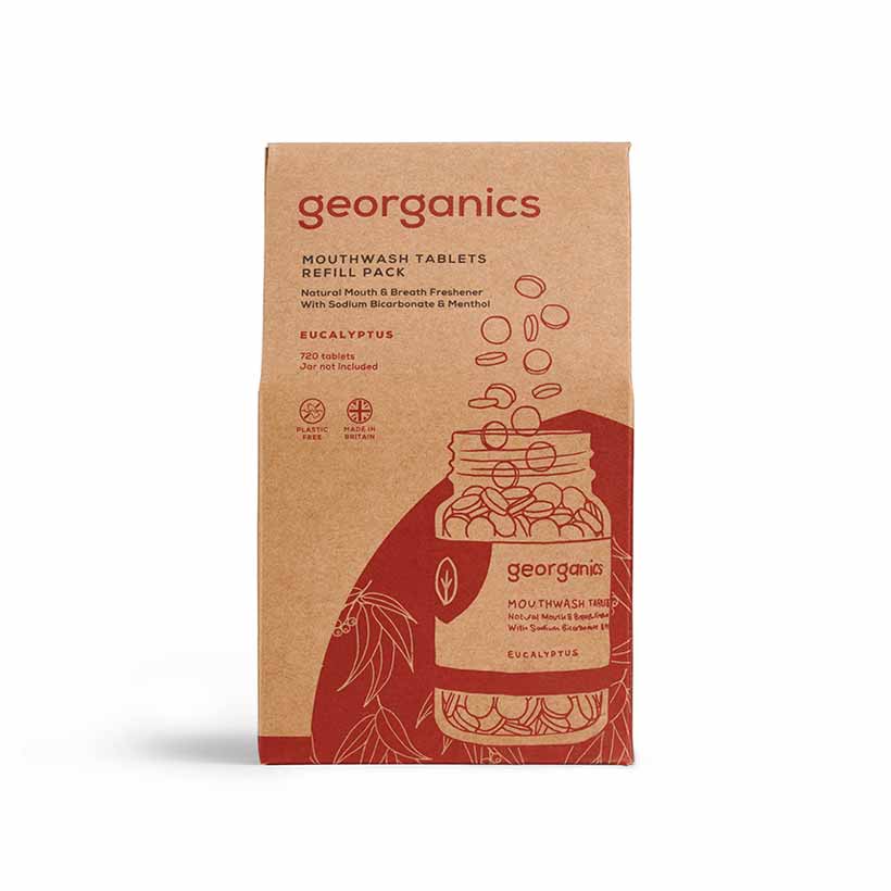 Pastilhas Elixir Bucal Georganics – Hortelã